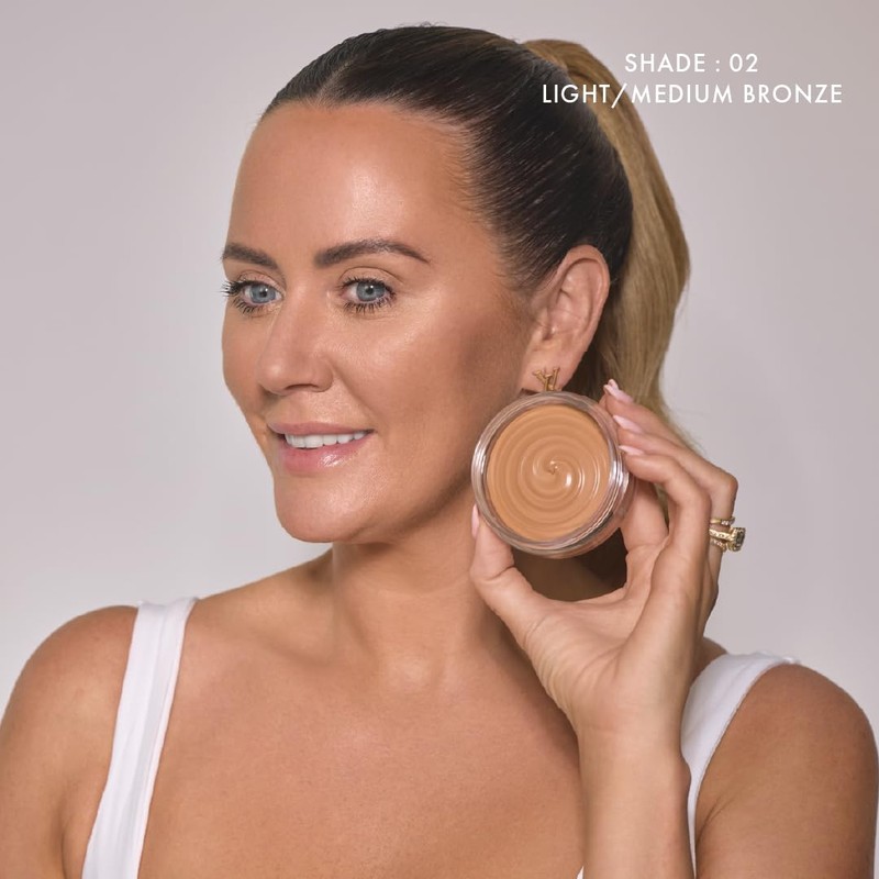 Bellamianta Dreamy Creamy Whipped Bronzer, Light-Medium Bronze