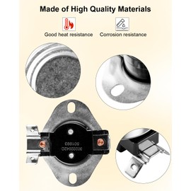 Dryer Thermostat Limit Switch Fit for LG Kenmore Replace L125-31C 501993 60T11