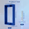 2 Pack Single Gang Outlet Box Extender, Electrical Receptacle Extender
