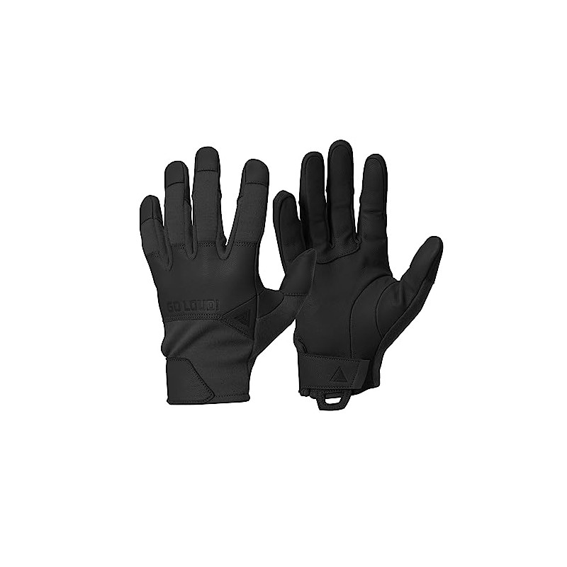 Nomex Crocodile Tactical Gloves Short Black Direct Action