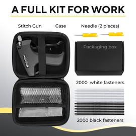 Stitch Gun For Clothes - Special Edition Tagging Gun for Clothing | 4000 2X Stronger Fasteners, Stainless Steel Needles, Protective Case | Fast, Precise, No Snags or Breaks!