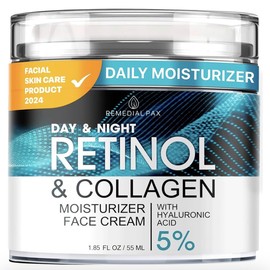 Remedial Pax Day & Night Retinol Collagen Moisturizer Face Cream 1.85oz 3/2027