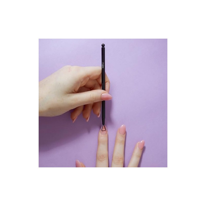 Mylee Gel Scraper – Professional, Sleek, Matte Black, Stainless Steel