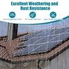 LOMGDOVC Solar Panel Bird Mesh Kit 6in x 100ft PVC