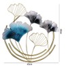 Wall Decor,Wall Hanging Decoration,Home Background Wall Hanging,Ginkgo Leaf Wall Decor,Metal