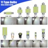 YESCHE 50-Pack LED Interior Light Kit Map Dome Bulb for