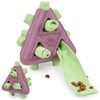 DogLemi Dog Durable Triangular Pet Chew Toy,Pet Pyramid Indestructible Dispenser