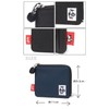 Chums CH60-3996 A088 L-Shaped Zip Wallet Recycle L-Shaped Zip Wallet,
