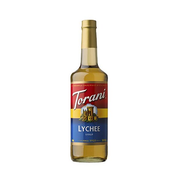 Torani Lychee Syrup, 750 ml bottle