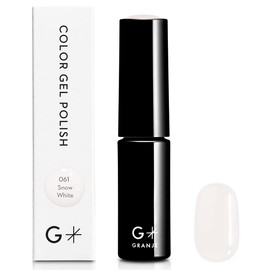 Gel Nail Color (061 Snow White) | Color Gel Single Item, Single Color, White, Made in Japan, Self-Gel Nail
