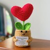 Emotional Support Plush Heart for Mom Daughter Son Sister Friends
