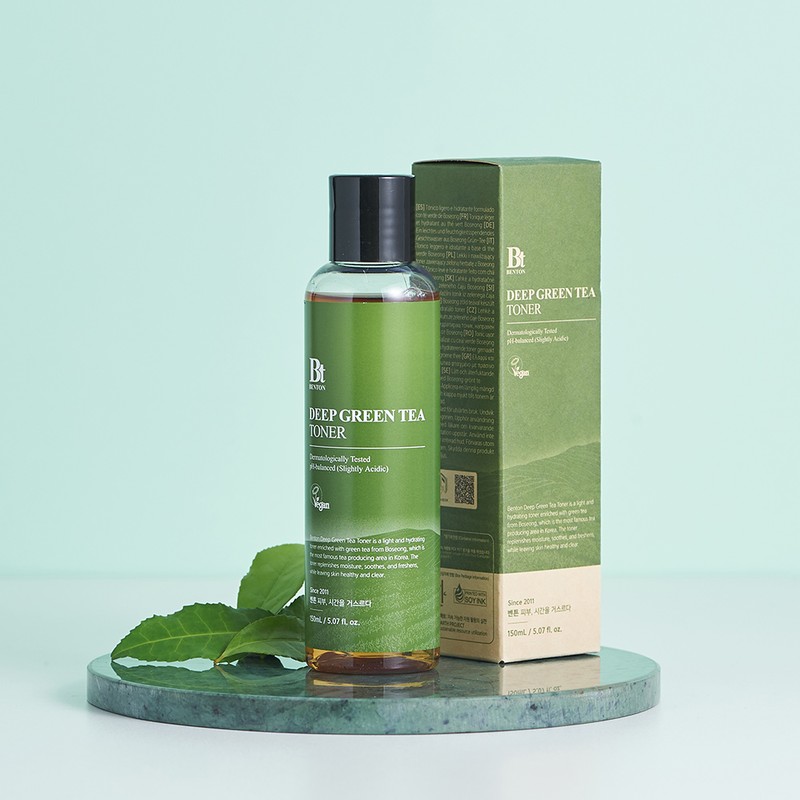 benton [Benton] Deep green tea 3-piece set (toner 150mL +