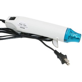 Mini pistola de calor, 300 W eléctrica mini pistola de aire caliente para tubos termocontraíbles, pintura de secado en relieve, envoltura retráctil