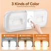 LILTSDRAE RV Lights Interior 1700LM，3 Color 12V Volt Led Light,