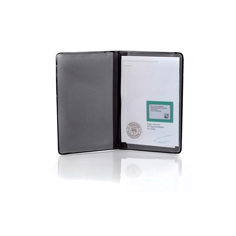 Car Licence Protective Case 2 Compartments Wallet Many Colours ID