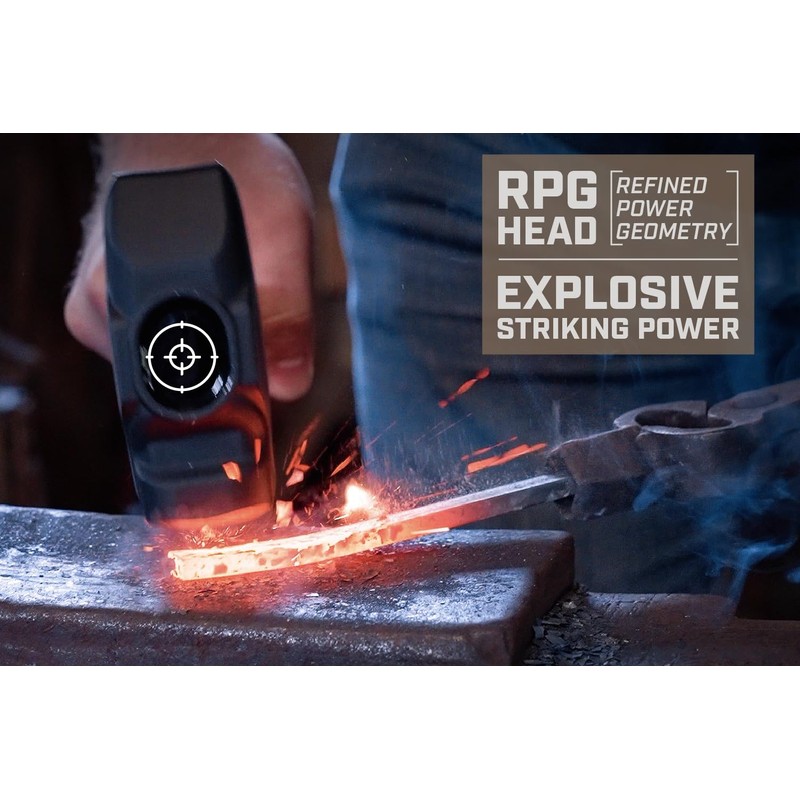 Spec Ops Tools Blacksmith Hammer, 4 lb Sledge hammer with