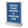 Artistic® Artistic® LED Two-Sided Countertop Display Sign, 8 1/2 x