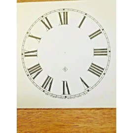 Gilbert 4 1/2" Gilbert Clock Paper Dial             (Lot 177)