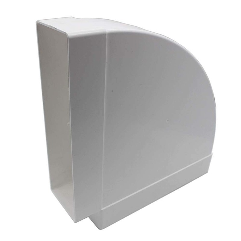 Kair 90 Degree Horizontal Elbow Bend 204mm x 60mm -