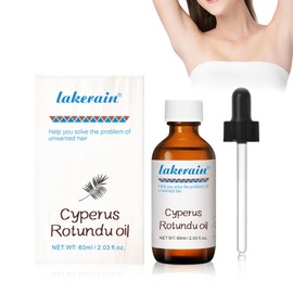 Carreneu Cyperus Rotundus Oil Cyperus Oil Hadea Cyperus Rotundus Oil 60 ml Natural Vegetable Hair Removal Oil Gently and Effectively Inhibits Hair Growth for Skin Care for Most Skin Types