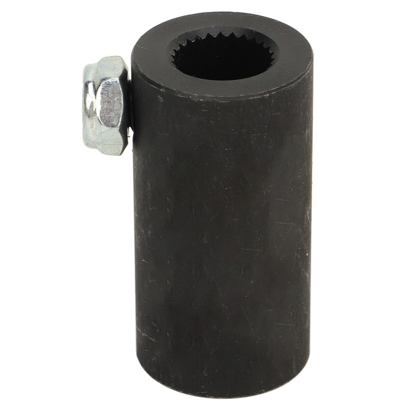 9/16in‑26 Spline to 3/4in Round Smooth Steering Shaft Coupler Non