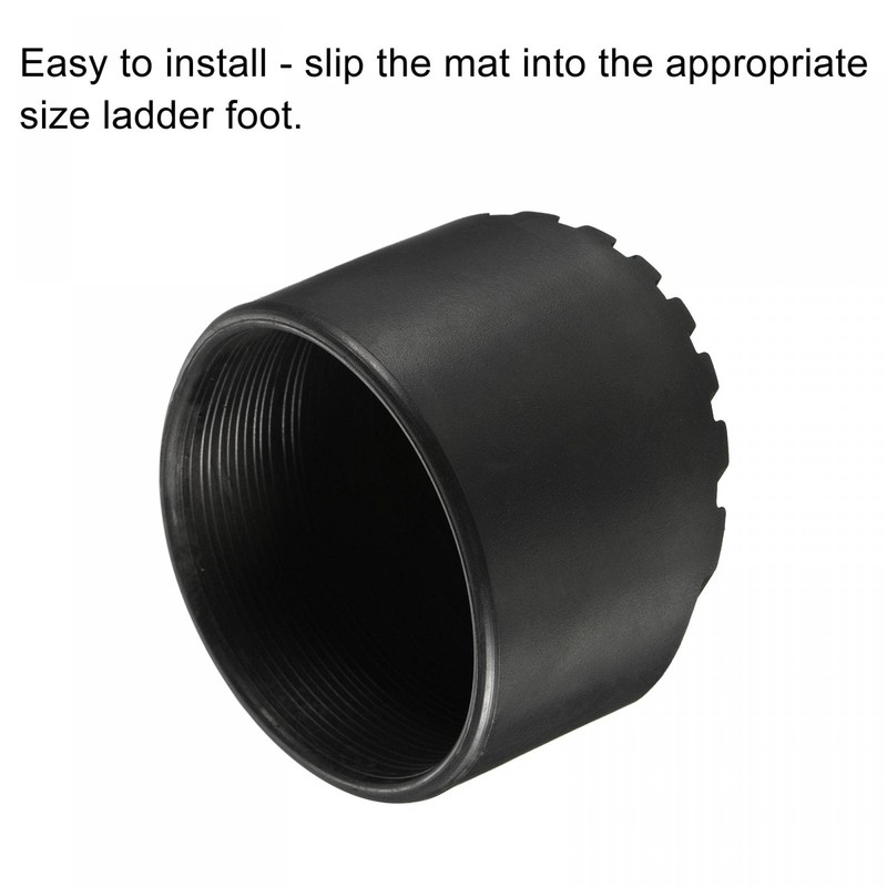 sourcing map Pack of 2 Ladder Non-Slip Doormat 80 mm