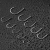 500PCS Premium Fishhooks, 10 Sizes High Carbon Steel Fishing Hooks,
