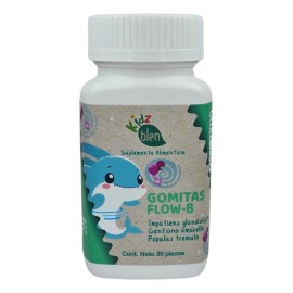 Gomitas Flow Niños Flores Bach Ansiedad Miedo Estres Blen Sabor