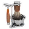 Safety Men Grooming Set Trimming Soap Stand Bowl Beard Brush