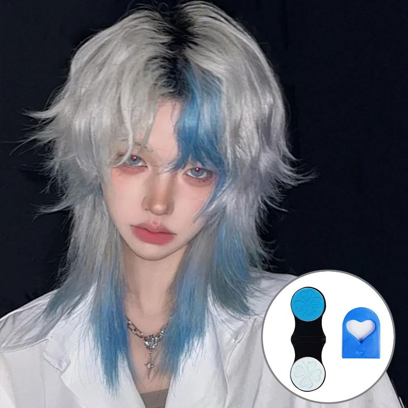 12pcs DIY Disposable Puff Hair Chalk for Cosplay Party Washable