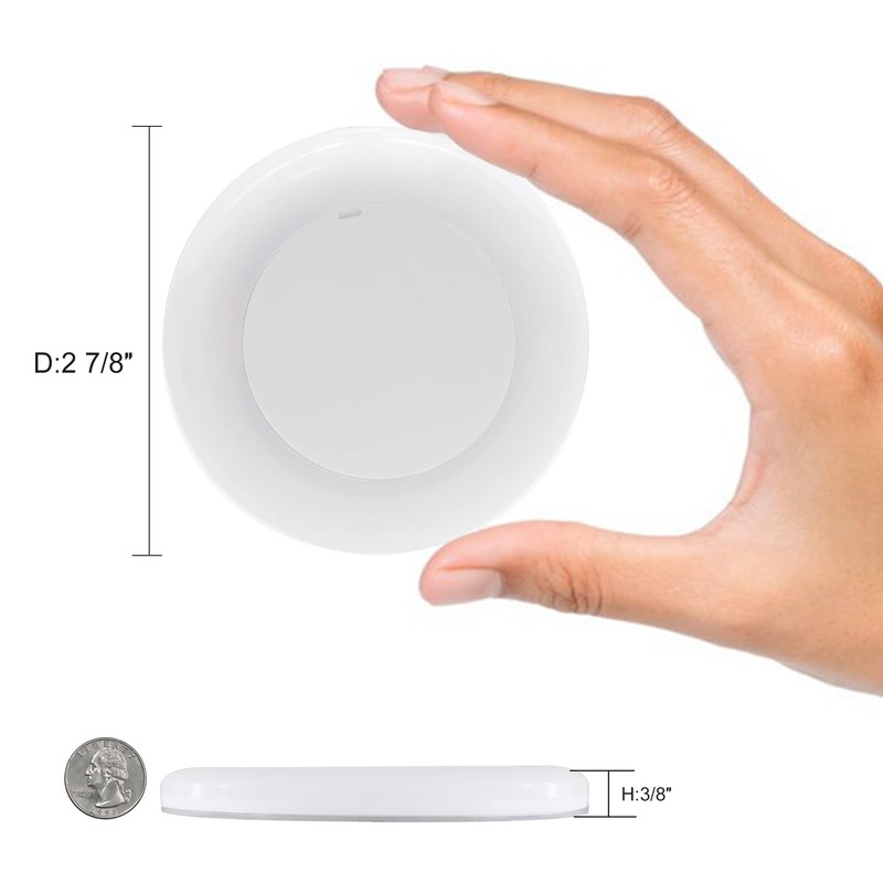 Homdec 12 Volt LED Ceiling Dome Light, 3'' LED RV