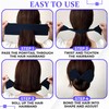 V TOWER 3Pcs Hair Bun Makers - Donut Hair Pieces,