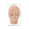 Lash Mannequin Head Makeup Eyelash Extension Practice Doll Head with