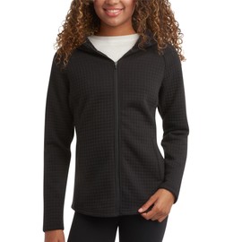 Spyder Women's Active Sweatshirt - UPF 30+ Heavyweight Fleece Wind-Resistant Performance Sweatshirt for Women (Sizes: S-XL), Size Small, Black