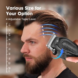 HIENA PRO Professions Hair Clippers Men Cordless Clippers for Men Haircut Hair Cutting Machine for Barber Clipper Rechargeable Hair Clippers for Hair Cutter
