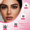 Gorgeous Olivia 88 Pestañas Postizas Kit Completo Rosa Chicle Rubí/d