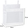 Coehaopike Mesh Bath Toy Organizer Bathtub Toy Holder Large Opening