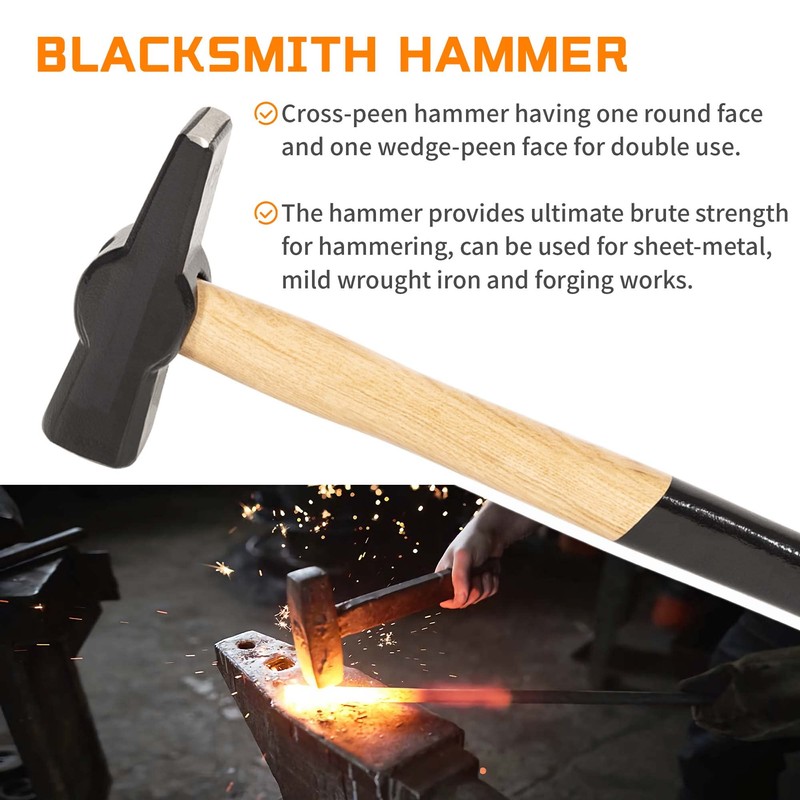 Bonbo Blacksmith Tool Set Includes Wolf Jaw Tongs Blacksmith Tongs