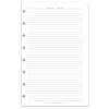 BetterNote Notes Refill Pages for Disc Notebooks, fits Happy Planner,