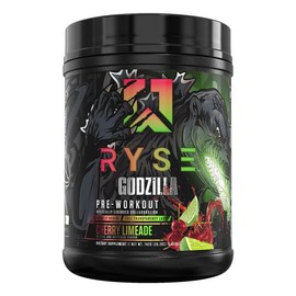 RYSE Godzilla Pre Workout Powder - Noel Deyzel Signature - 400mg Caffeine, High-Stim Energy Supplement with Beta Alanine - 40 Servings:_Blackberry Lemonade