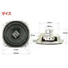 Hi-Fi hururenzisupi-ka-yunitto (100 mm) 8 ¦ ̧/Max W [Speaker Custom