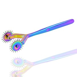 Fun Choice (FC) Stainless Steel Wartenberg Wheel Neuro Pinwheel Multi Color (2 Head Classic)