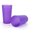 KX-WARE Mixed Drinkware 22-ounce Plastic Tumblers/Drinking Glasses/Party Cups/Iced Tea Glasses