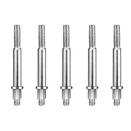 Pack of 5 Grinding Heads for Divove Chainsaw Sharpener, Replacement Grinding Heads, Hex Coarse Grinding Head for Drill