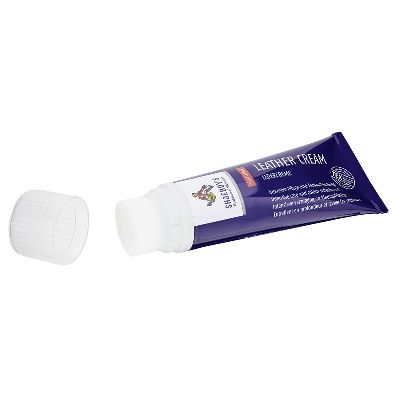 Shoeboy's Leather Cream Shoe Cream with Sponge Applicator 75 ml