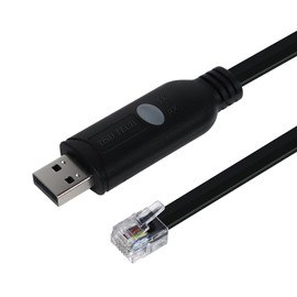 DSD TECH SH-RJ12S USB to RJ12 RS485 6P6C Serial Converter Cable with FTDI FT232RNL Chip
