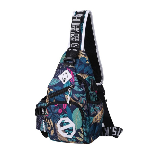 Honesty Mouse One-Shoulder Bag, Crossbody Bag, Multi-functional, Backpack, 15: Flower
