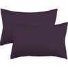 R&Z Plain Dyed Luxury Polycotton Housewife New 2 x Pillow