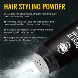 30 g hair powder, colourless styling powder for men and women, volume and long-lasting stability with matte effect for fuller looking hair, recommended by leading salons