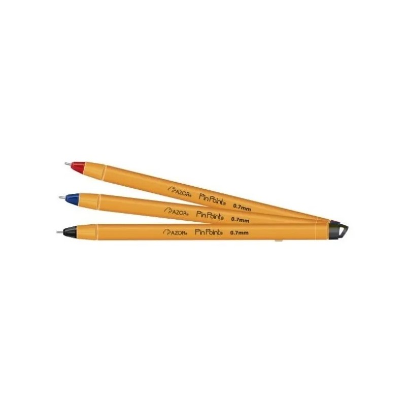 3 Cajas De Lapiceros Pinpoint (1 Azul, 1 Negra Y